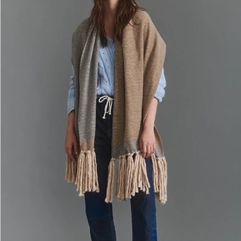 Anthropologie - Isobel Fringed Scarf